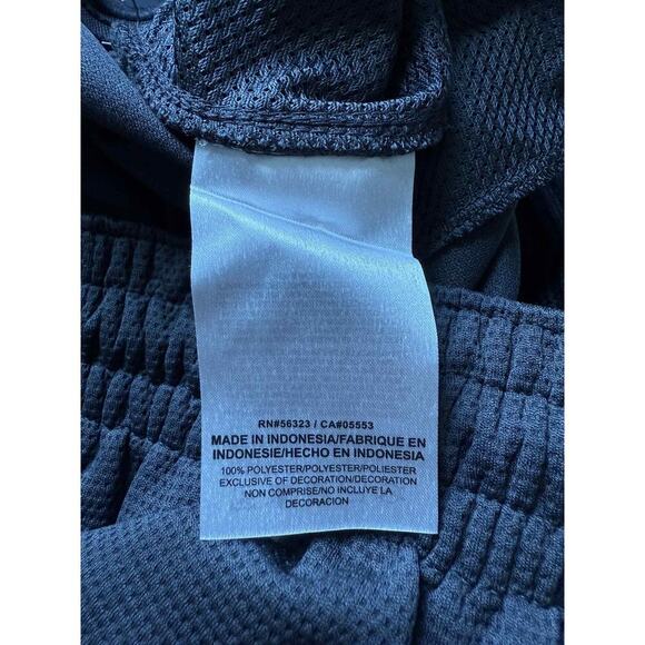 NWT Nike x NBA Dri-Fit Detroit Pistons Basketball Black Warm Up Pants Mens XXL - Picture 9 of 11